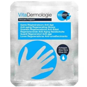 VITADERMOLOGIE GANTS ANTI AGE (BLEU) GANTS RÉGÉNÉRATEURS