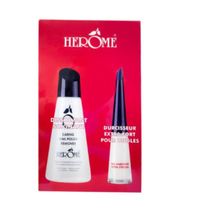 HEROME DURCISSEUR EXTRA FORT POUR ONGLES + DISOLVANT