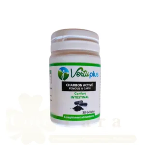 CHARBON ACTIVITÉ X 30 GELULES VERTUPLUS