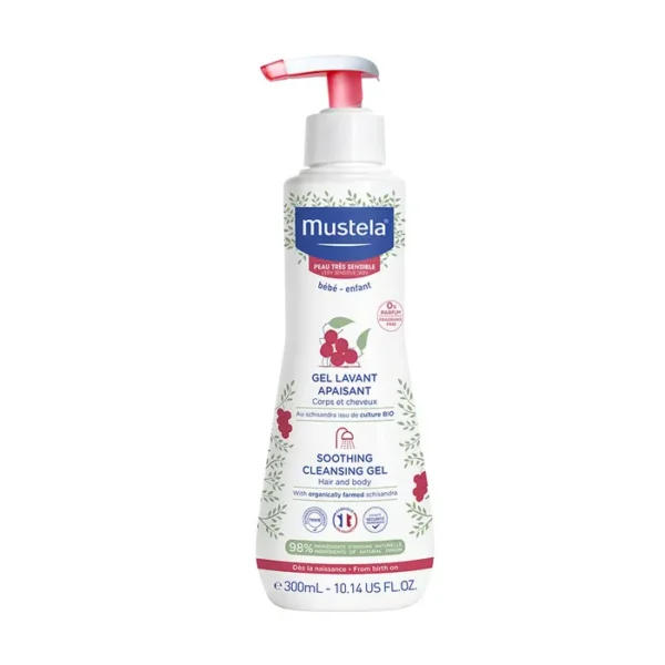 MUSTELA GEL LAVANT APAISANT 300 ML