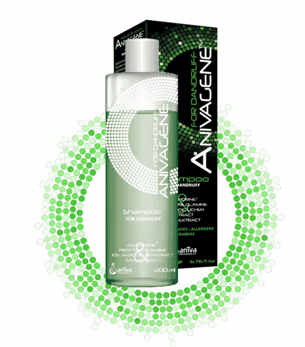 ANIVAGENE SHP ANTI PELLICULAIRE SANS SULFATE 200 ML - Image 1