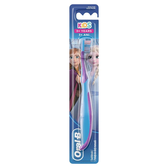 BAD ORAL B KIDS 3-5 SOUPLE FROZEN MIKY NEW - Image 1