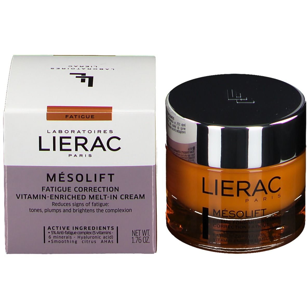 MESOLIFT CREME ANTI FATIGUE CORRECTEUR VITAMINE E POT 50 ML - Image 1