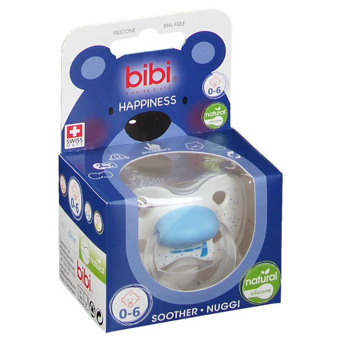 BIBI TETINE ORTHO SILI X 2 NON SPILL 2 EME  AGE - Image 1