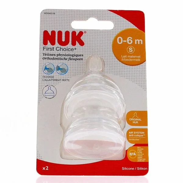 NUK TETINE F. CHOICE 1 AGE LAIT 10709158