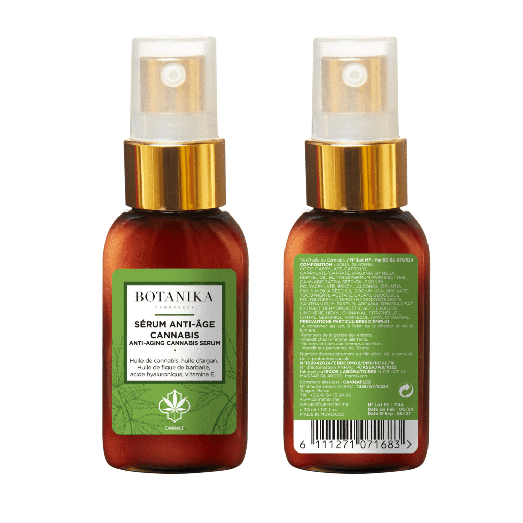 CANNAFLEX CBD SERUM ANTI AGE 30 ML