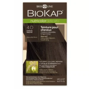 BIOKAP NUTRICOLOR 4.0 (140 ML) CHATAIN + SHP NUTRI 100 ML