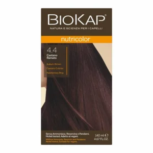 BIOKAP NUTRICOLOR 4.4 (140 ML) CHATAIN CUIVRÉ