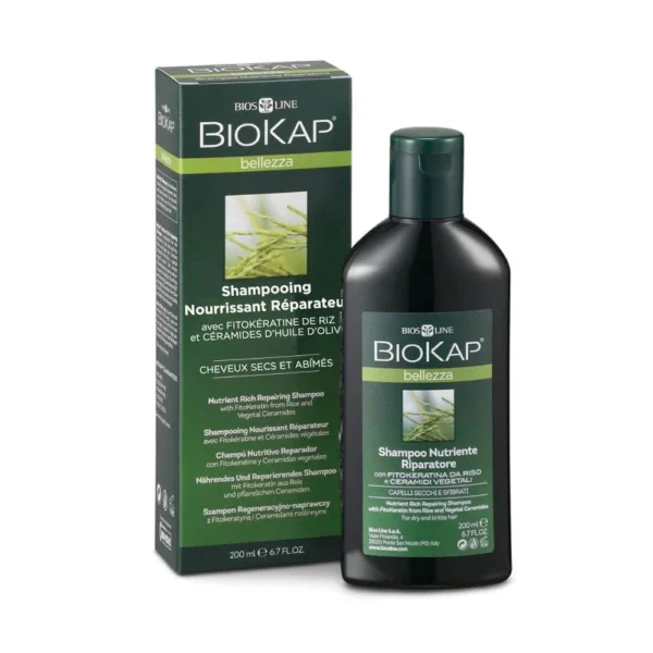 BIOKAP SHP NOURISSANT ET REPARATEUR CHEVEUX SEC 200 ML