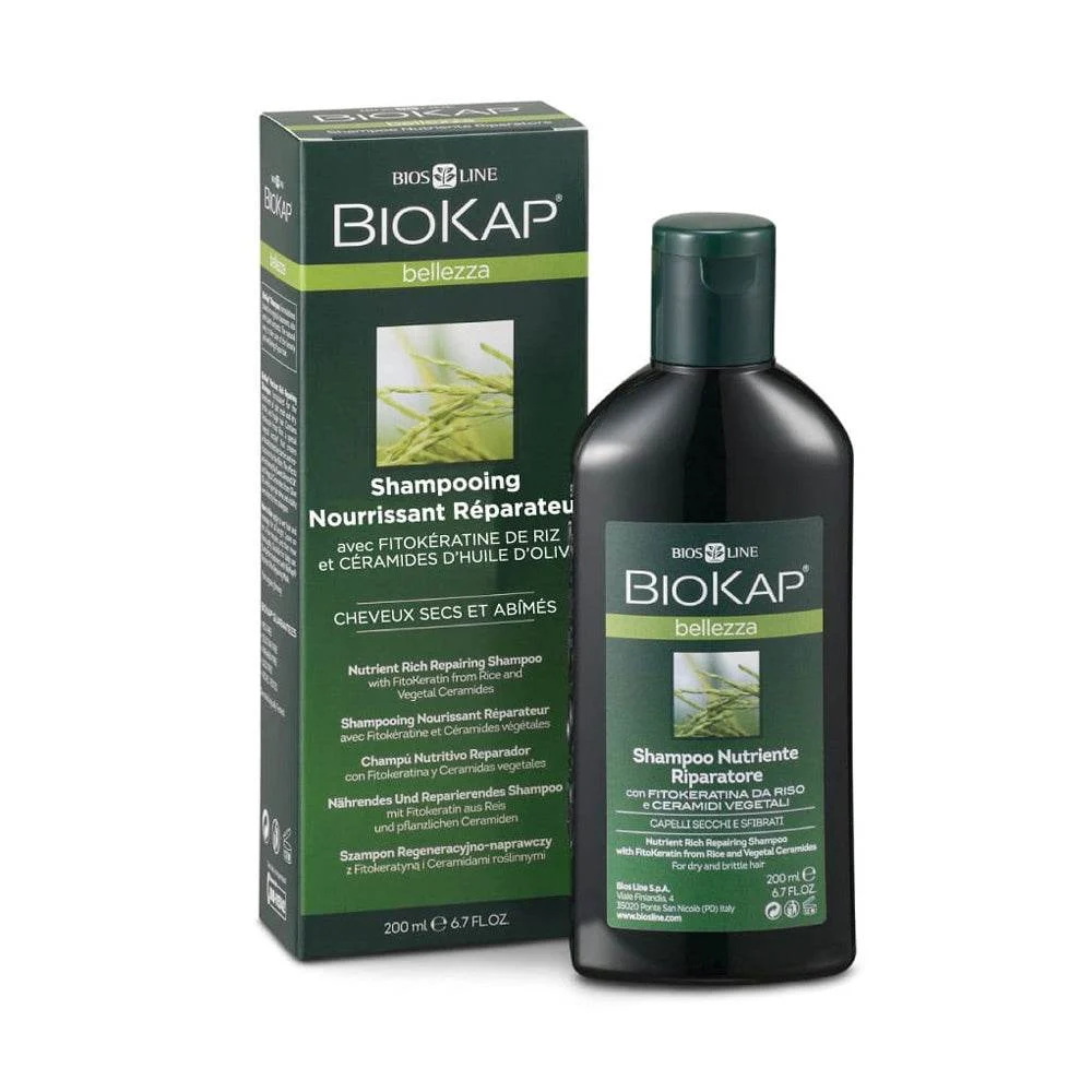 BIOKAP SHP NOURISSANT ET REPARATEUR CHEVEUX SEC 200 ML - Image 1