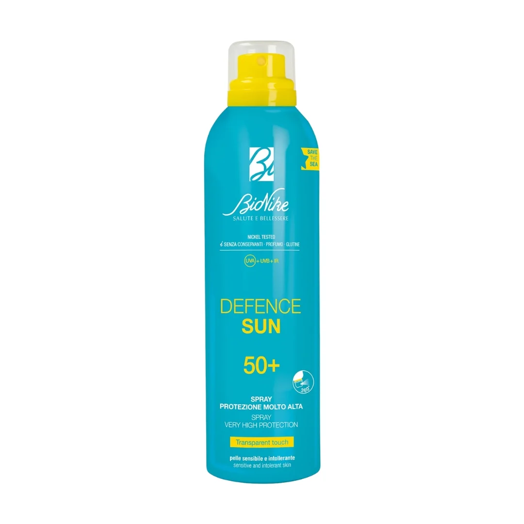 DEFENCE SUN 50+ SPRAY TRANSPARENT TOUCH 200 ML - Image 1