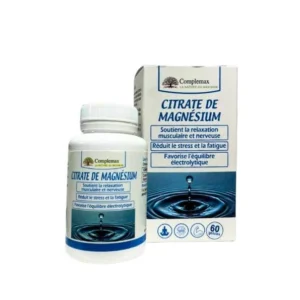 CITRATE DE MAGNESIUM 60 GELULES COMPLEMAX