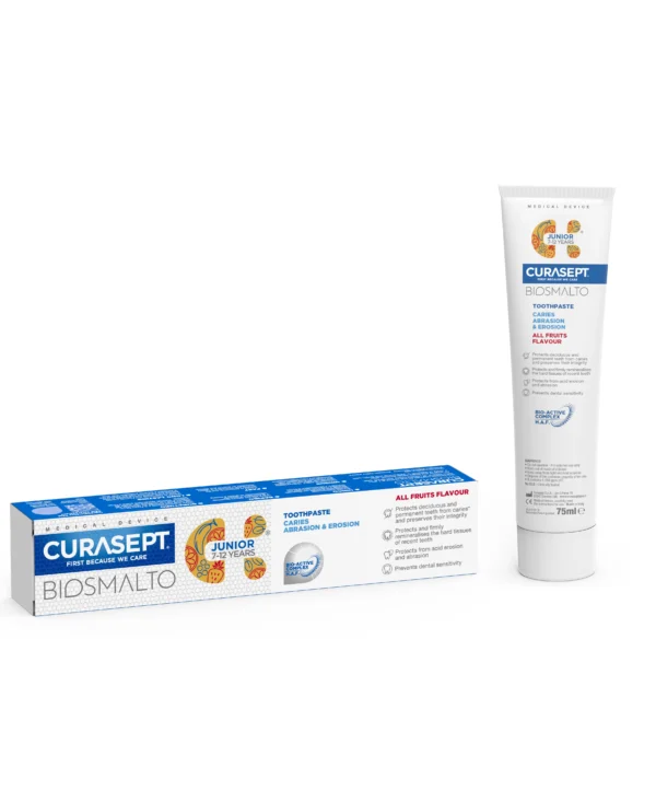 DENTIFRICE CURASEPT BIOSMALTO KIDS 6M -6 ANS AVEC FLUOR