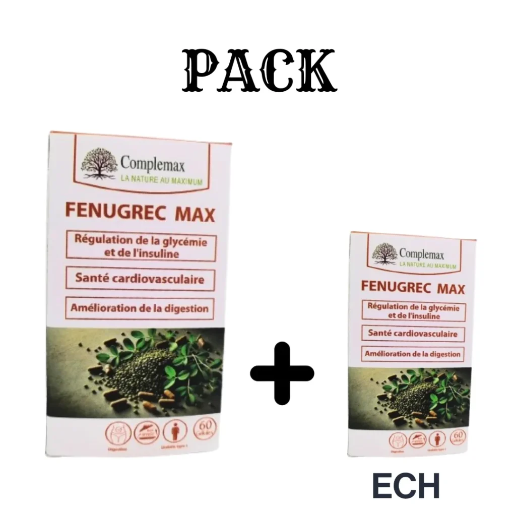 FENUGREX MAX 60 GELULES + 30 GELULES PROMO COMPLEMAX