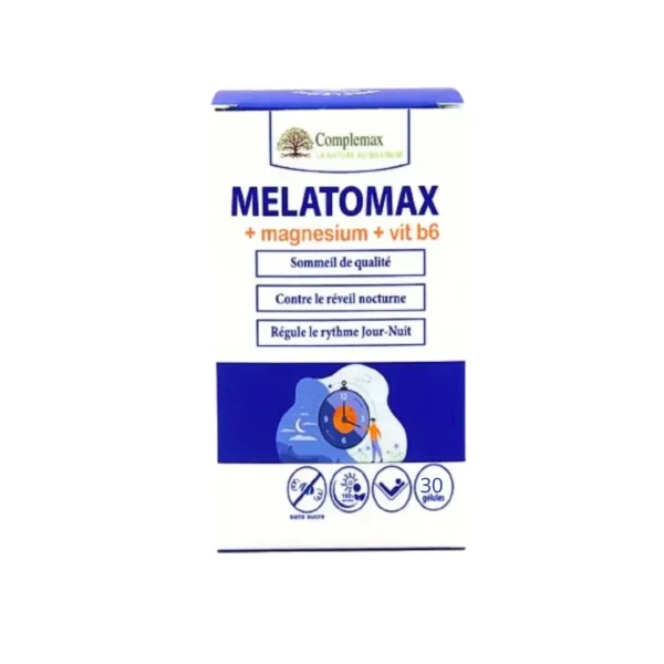 MELATOMAX MAG PLUS B6 X 60 GELULES COMPLEMAX