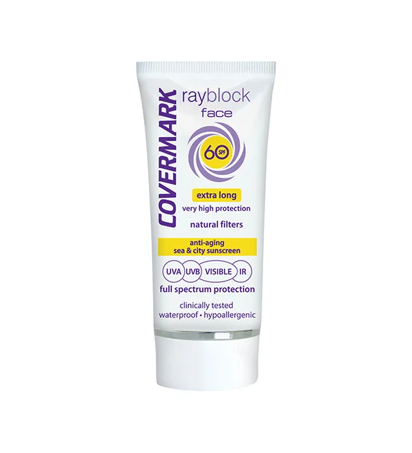 COVERMARK RAYBLOCK FACE SFP 60 EXTRA LONG TEINTE 50ML NATURAL FILTERS