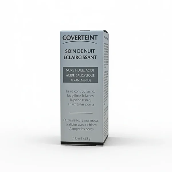 COVERTEINT CREME SOIN NUIT ECLAIRCISSANTE