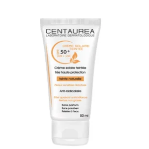 CENTAUREA CREME SOLAIRE TEINTÉ NATUREL SPF50+ 50 ML