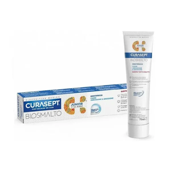 DENTIFRICE CURASEPT BIOSMALTO JUNIOR 7-12 ANS