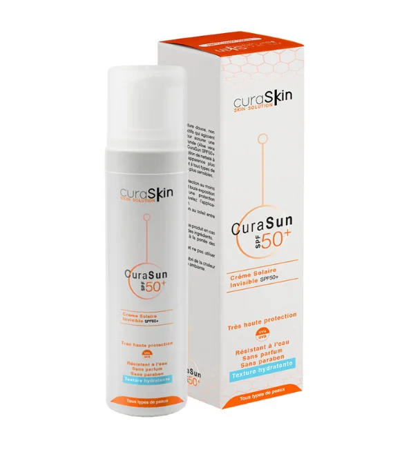 CURASKIN CURASUN ECRAN SOLAIRE INVISIBLE SPF50+ 50 ML