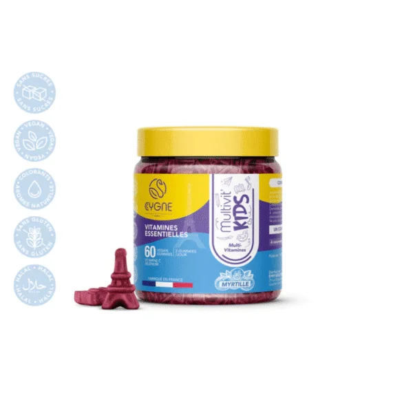 CYGNE MULTIVITAMINES KIDS X 60 GELULES