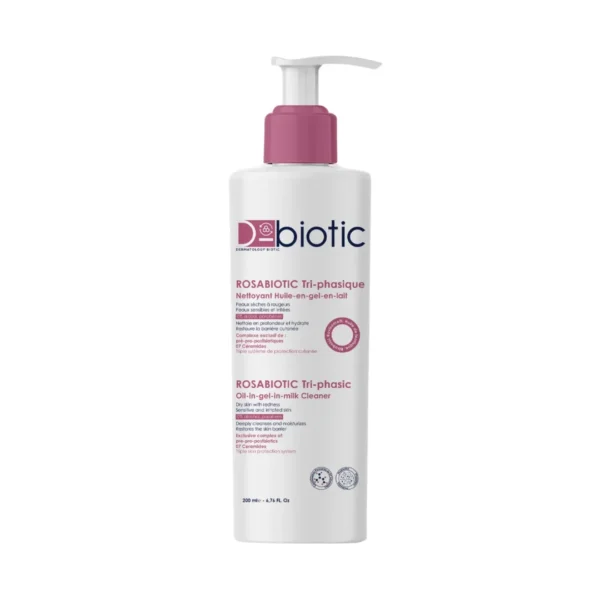 ROSABIOTIC GEL NETTOYANT TRI PHASIQUE 200 ML