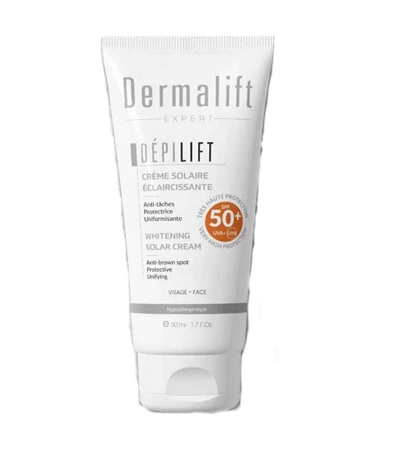 DERMALIFT DEPILIFT ECRAN SOLAIRE ECLAIRCISSANT 50 ML