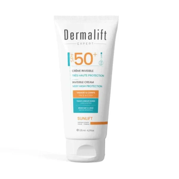 DERMALIFT SUNLIFT CREME SOLAIRE SPF 50 TOUT TYPE DE PEAUX 125 ML