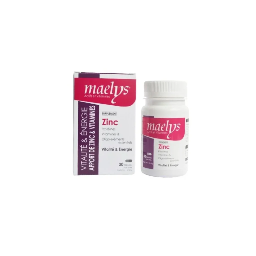 MAELYS ZINC 60 GELULES BLISTER