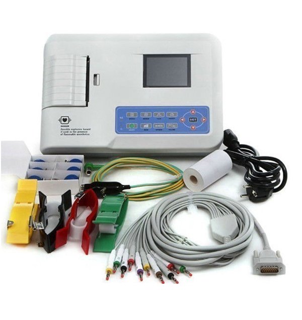 ECG 3 PISTES AVEC INTERPRETATION