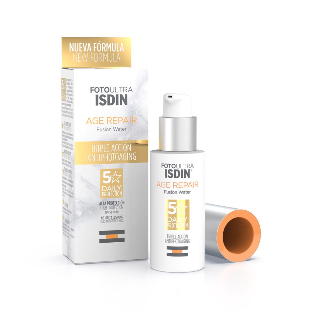 ISDIN ECRAN FOTOULTRA AGE REPAIR COLOR FUSION WATER SPF50 50ML