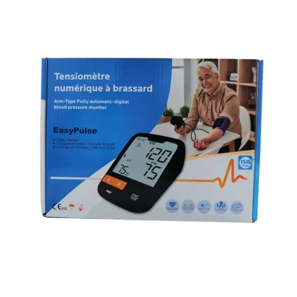 TENSIOMETRE BRASSARD NOIR NEW COMED