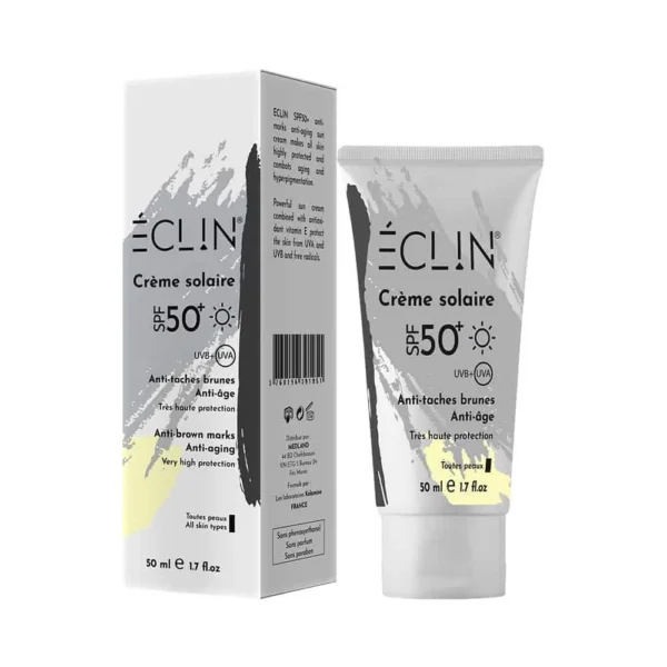 ECLIN ECRAN SOLAIRE ANTI TACHES BRUNES ANTI AGE SPF 50+