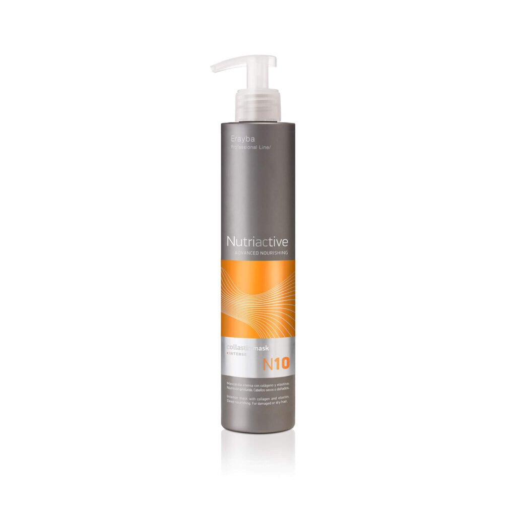 ERAYBA N10 NUTRIACTIVE COLLASTIN HAIR MASK CHEVEUX SECS.ABIMES.ET CASSANTS