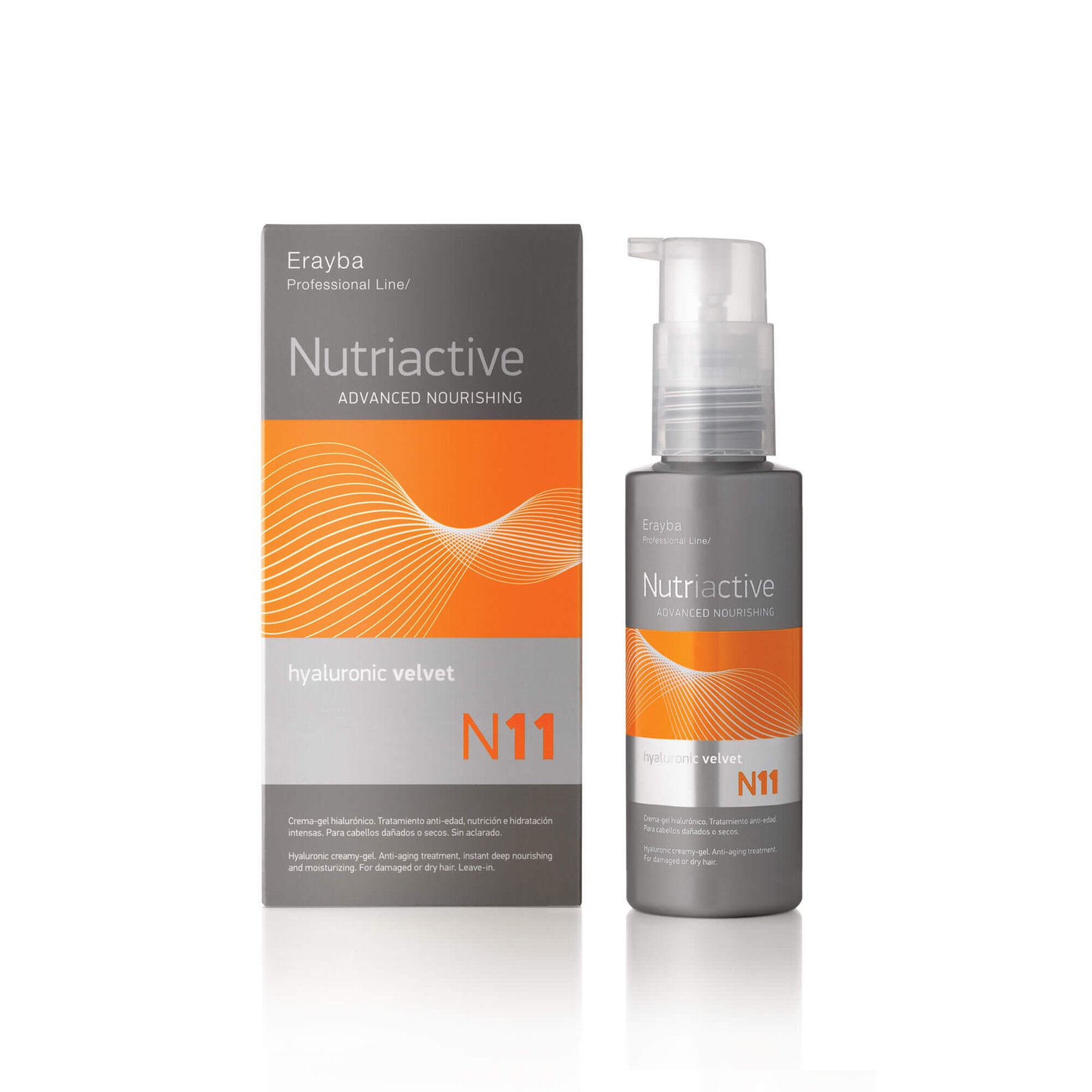 ERAYBA N11 NUTRIACTIVE COLLASTIN HYALURONIC VELVET CHEVEUX SECS.ABIMES.ET CASSANTS - Image 1