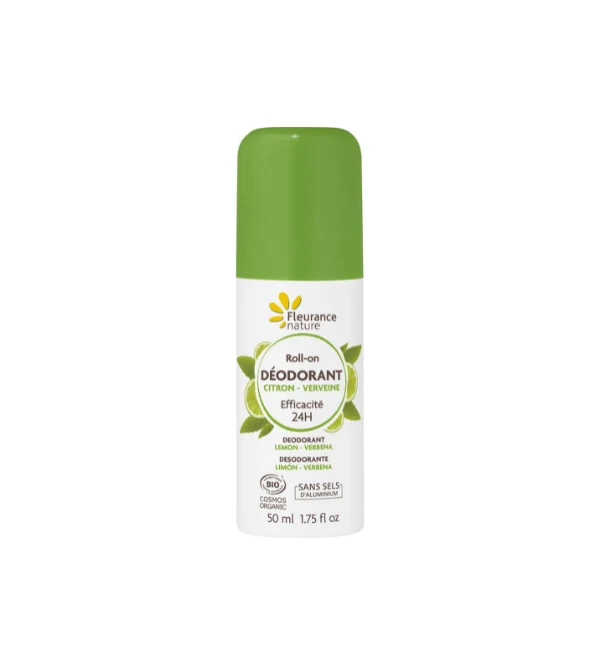 FLEURANCE NATURE DÉODORANT CITRON - VERVEINE 50 ML