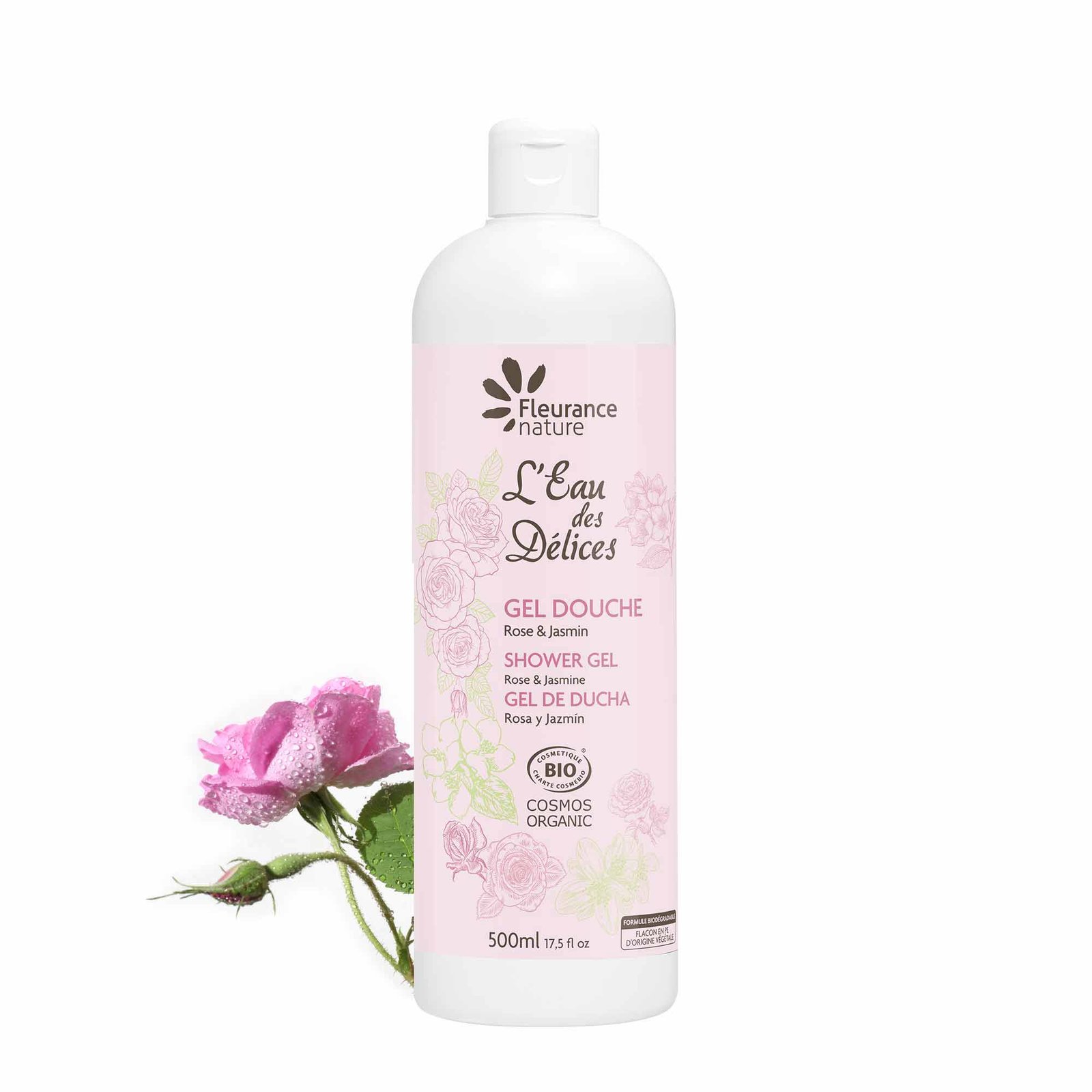 FLEURANCE NATURE GEL DOUCHE PARFUMÉ À L