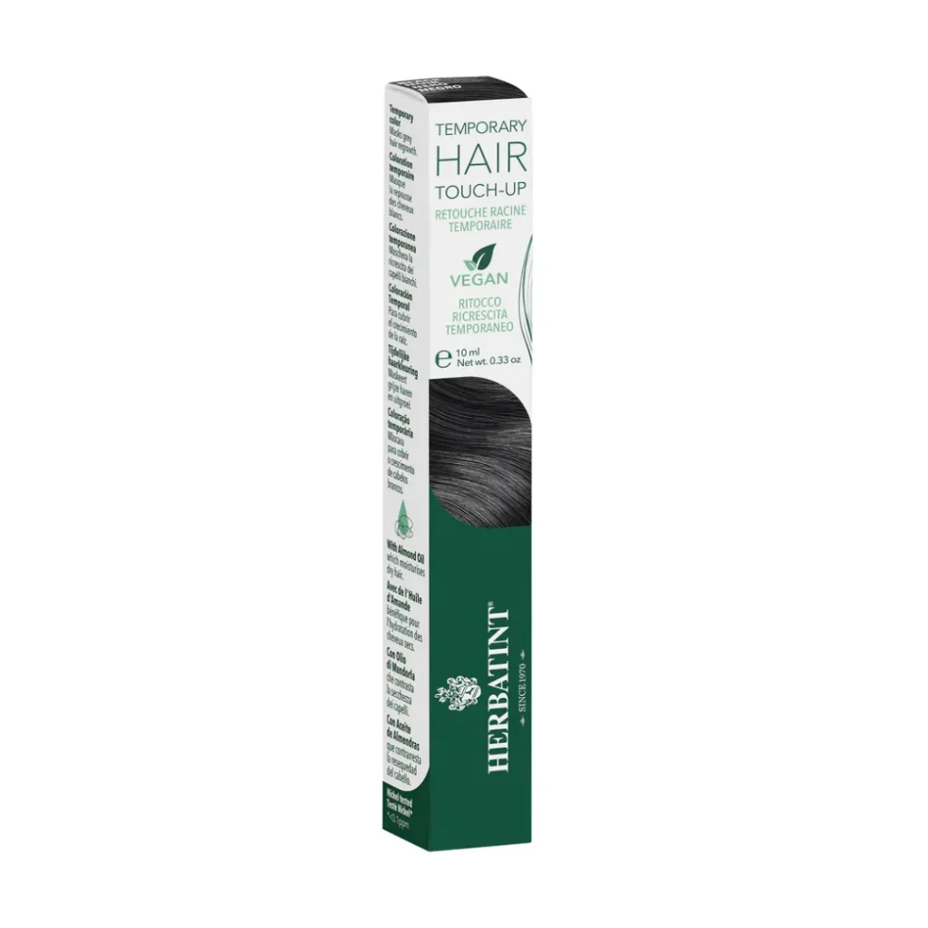 HERBATIN MASCARA RETOUCHE CHEVEUX BLANC COULEUR NOIR