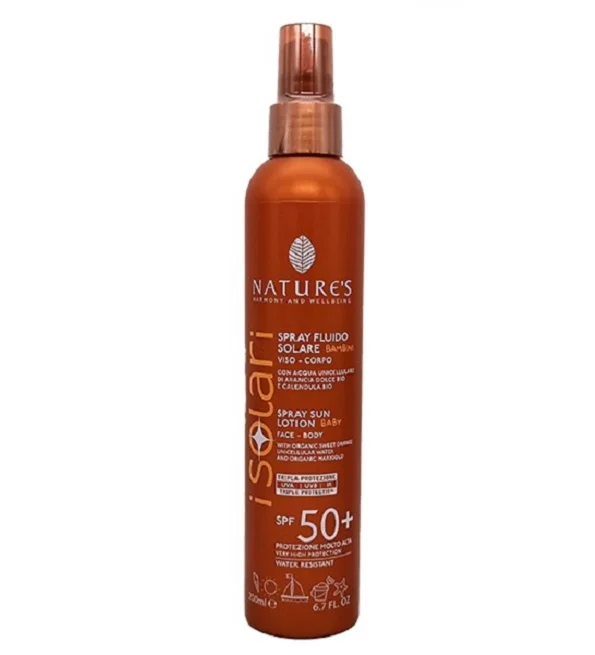 ISOLARI SPRAY FLUIDE SOLAIRE BABY VISAGE ET CORPS SPF50+ 200 ML