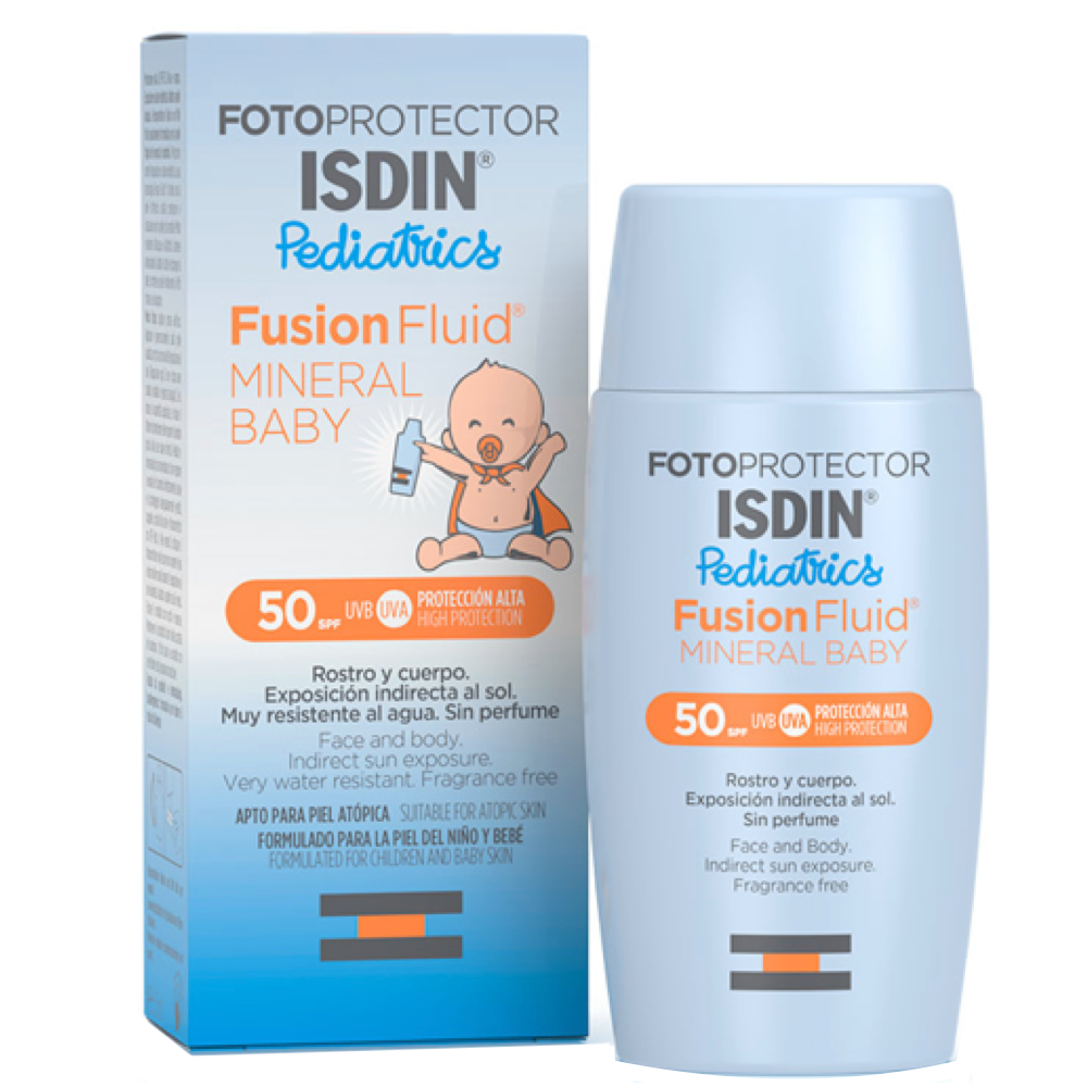 ISDIN FOTOPROTECTEUR MINERAL BEBE 50 ML - Image 1