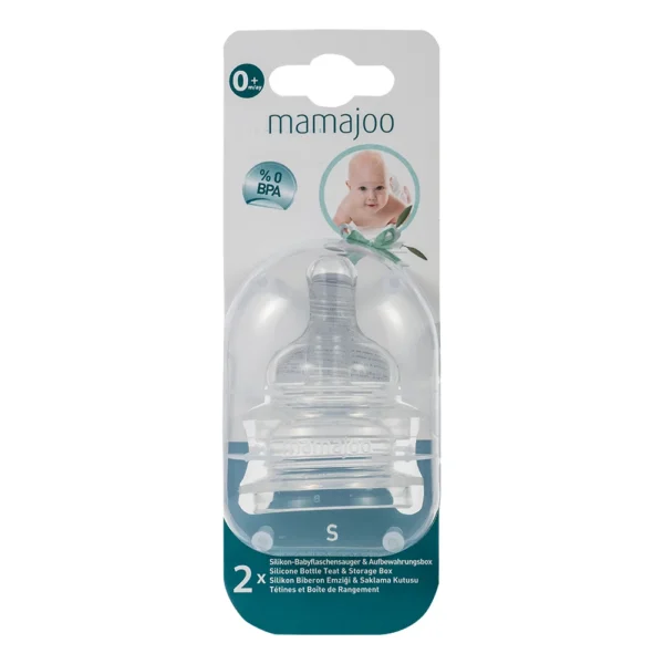 MAMAJOO TETINE SILICONE + 0 MOIS XL X 2 /1042