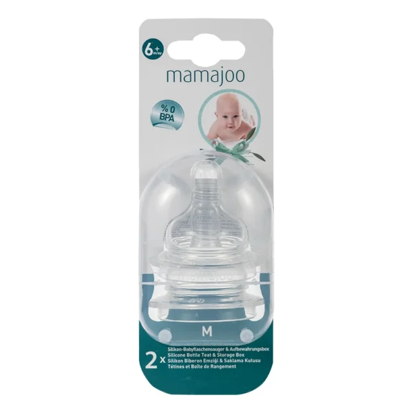 MAMAJOO TETINE SILICONE + 6 MOIS XL X 2 /1059