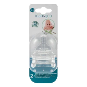 MAMAJOO TETINE SILICONE + 12 MOIS XL X 2 /1066