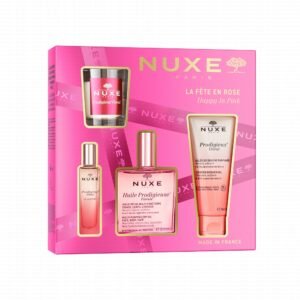 COFFRET NUXE PARFUM FLORAL+HUILE PRO NUXE PARIS+GELE DOUCHE FLORAL LA FETE EN ROSE
