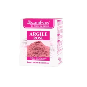 ARGILE ROSE SACHET 100 GR NATURESOIN