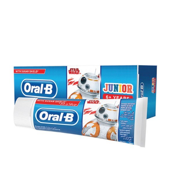 DENTIFRICE ORAL B JUNIOR+6 ANS