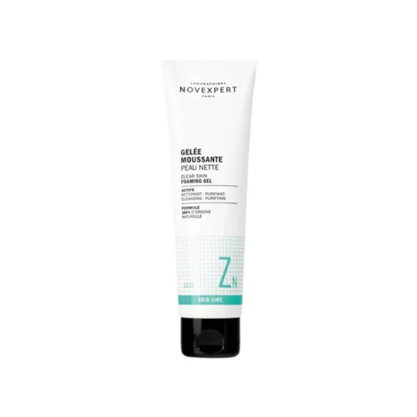 NOVEXPERT TRIO ZINC GELEE MOUSSANT PEAU NETTEOYANT
