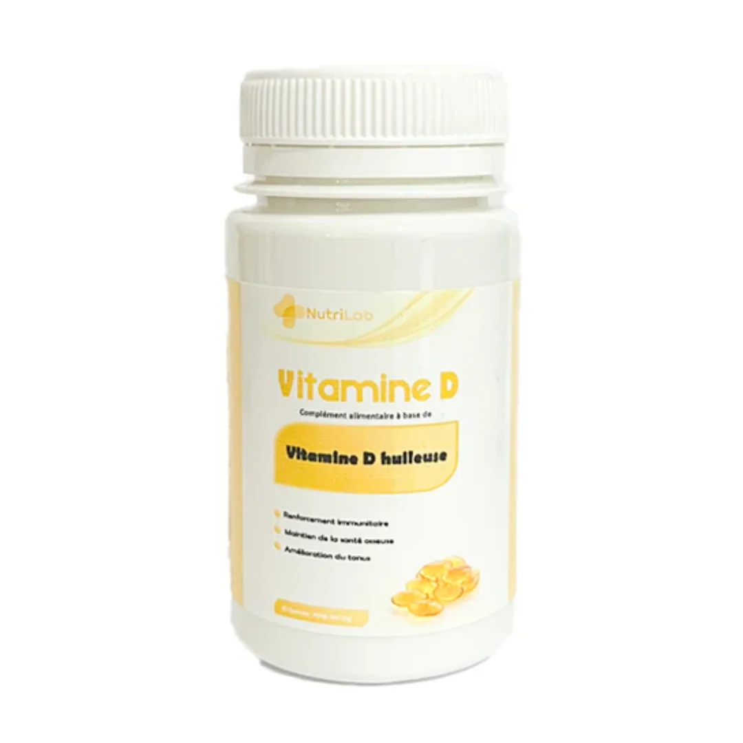 VITAMINE D 30 GELULES NUTRILAB - Image 1
