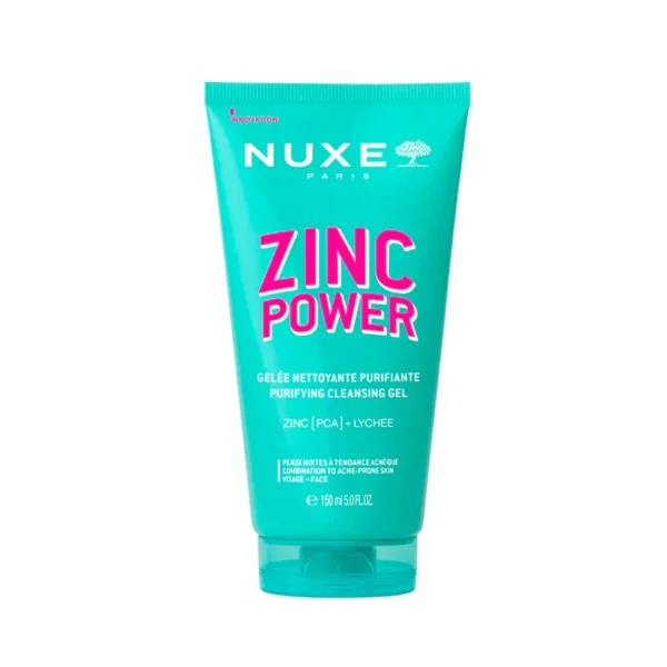 NUXE ZINC POWER GELEE NETTOYANT 150 ML