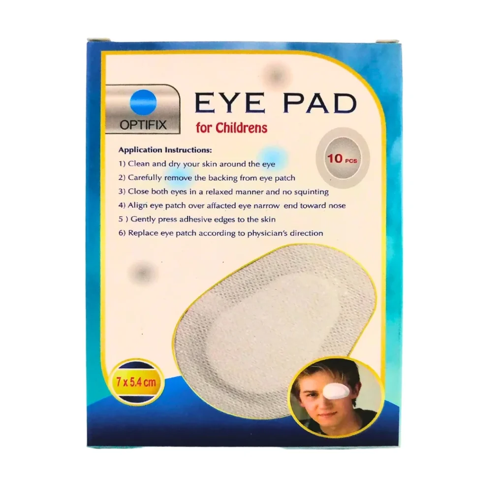 COMPRESSE OCCULAIRE BLANCHE OPTIFIX FIX ADULTE